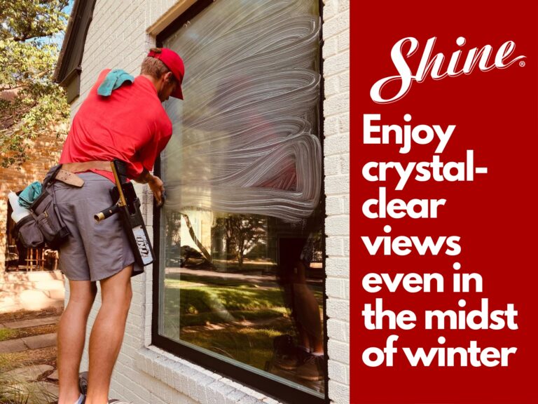 Winter Window Cleaning