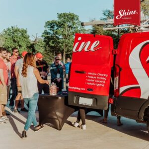 Shine Dedication to Community with Van 
