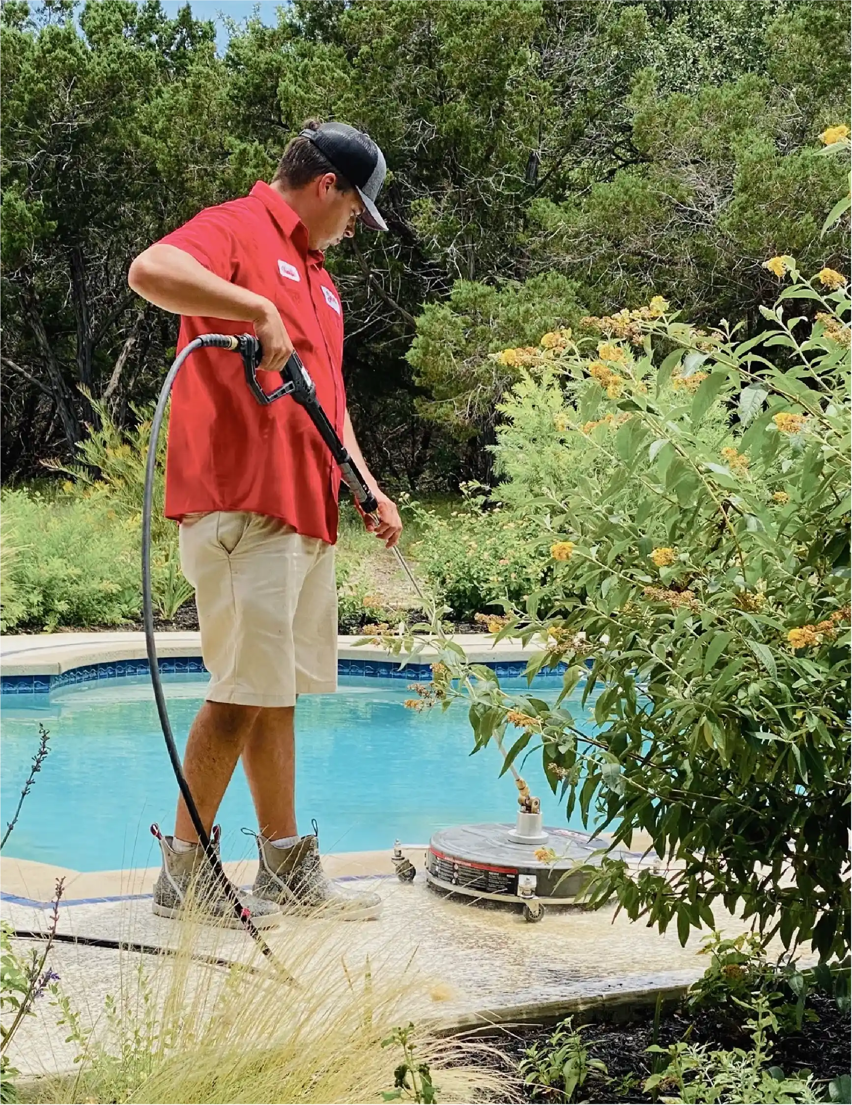 Shine pressure washing