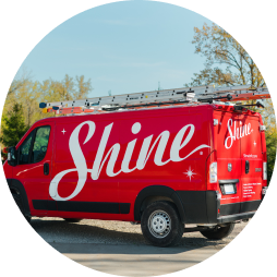 Shine service van