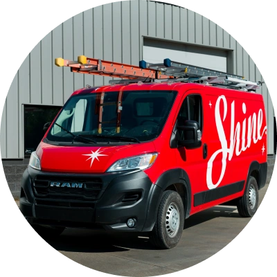 Shine service van