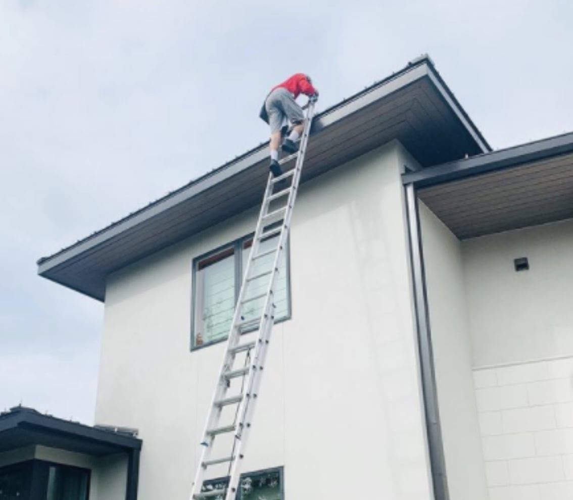 Clean Ladder How Do You Clean The Outside of Your House? | Shine