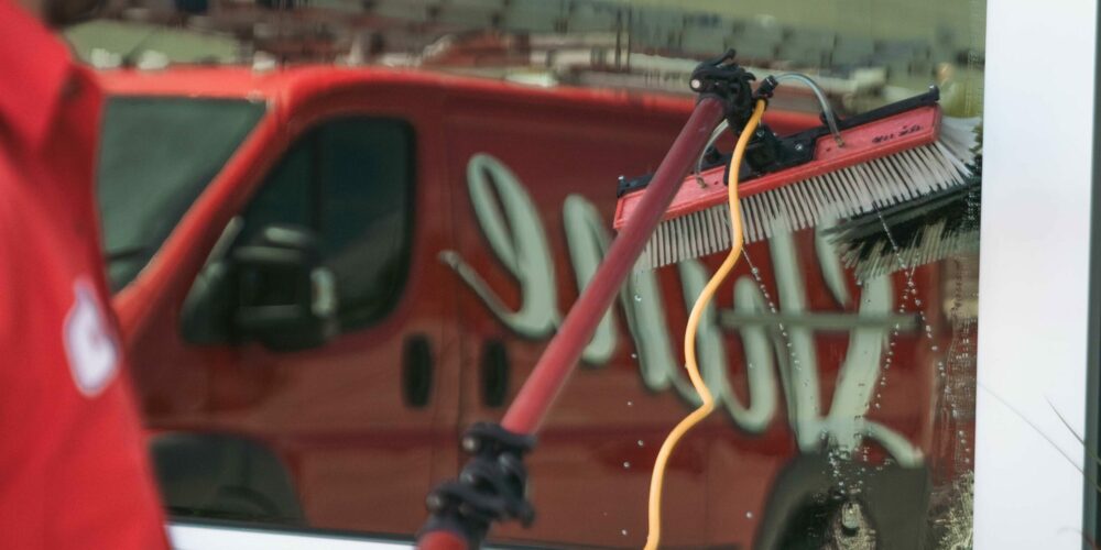 window cleaning by Shine