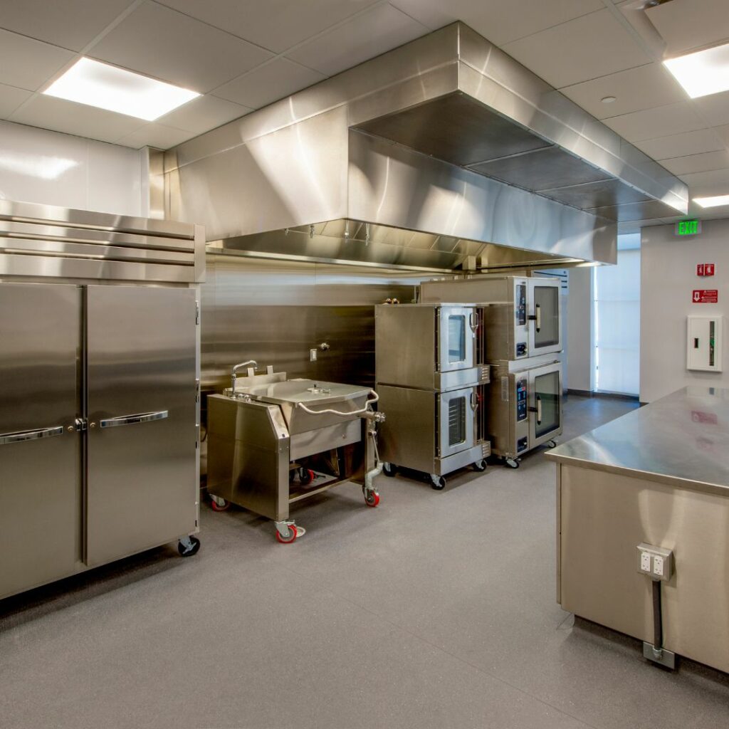 commercial construction cleanup kitchen