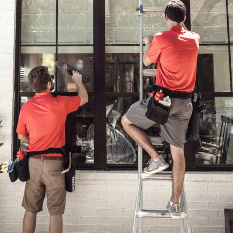 Shine Window Cleaning in Action